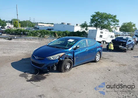 2016 Hyundai Elantra Se from USA, damaged, VIN KMHDH4AE5GU543502